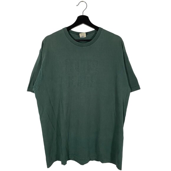 Vintage 90s Single Stitch Levi's Jeans Tonal Print T-shirt mens size large - Picture 1 of 7